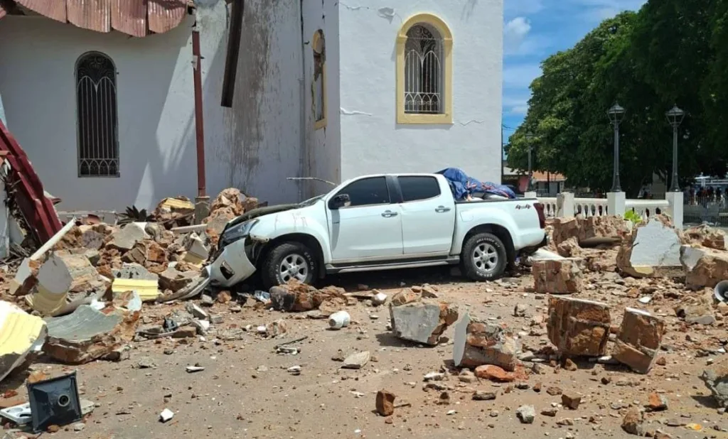 Se reportan los primeros daños materiales en Panamá.
