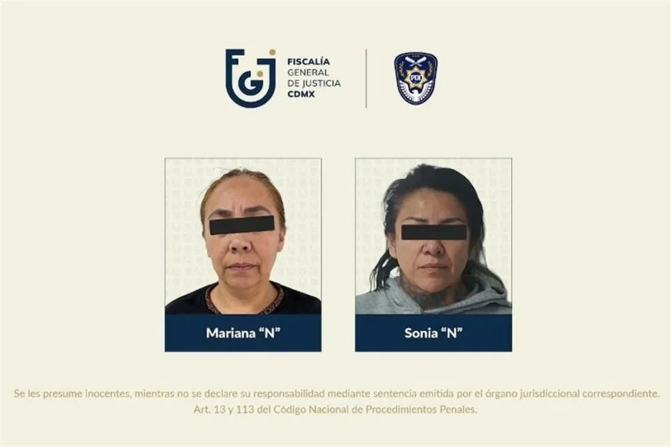 Las dos mujeres detenidas en la clínica clandestina de la Del Valle.