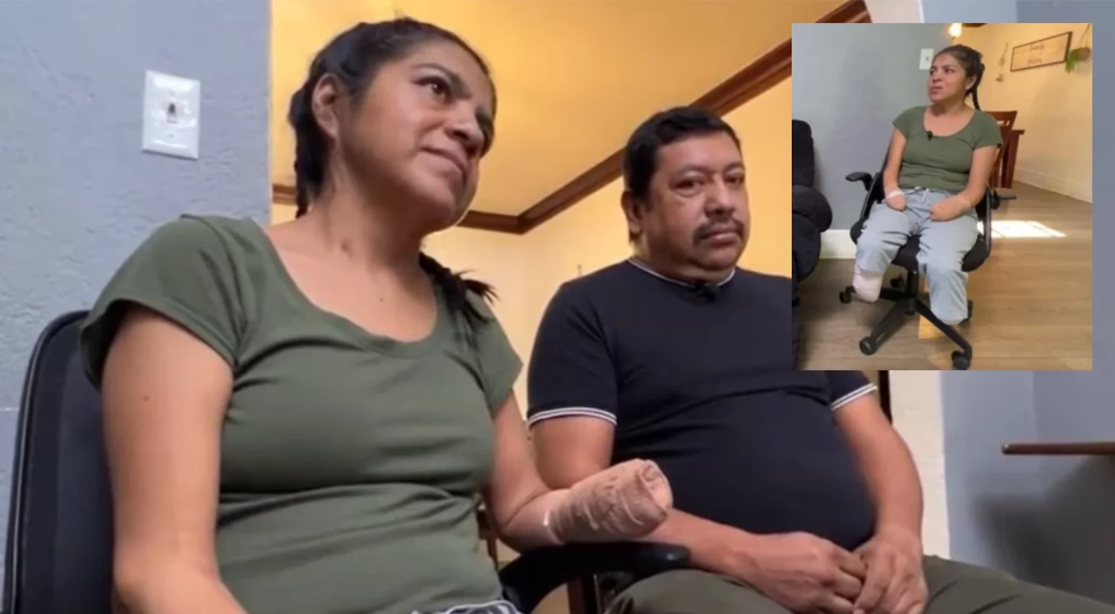 Eloida Hermenegildo y la tragedia de la amputación en Estados Unidos.