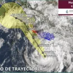 Huracán Trudy rozará con fuerzas costas de Jalisco y Colima.