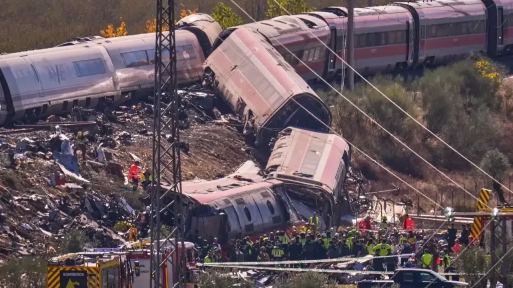 Al menos 64 muertos en choique de trenes de alta velocidad en Toledo, España.