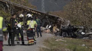 Testimonios de terror tras el choque de trenes en Toledo.