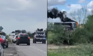 Reportan bloqueos en Matamoros y Río Bravo.