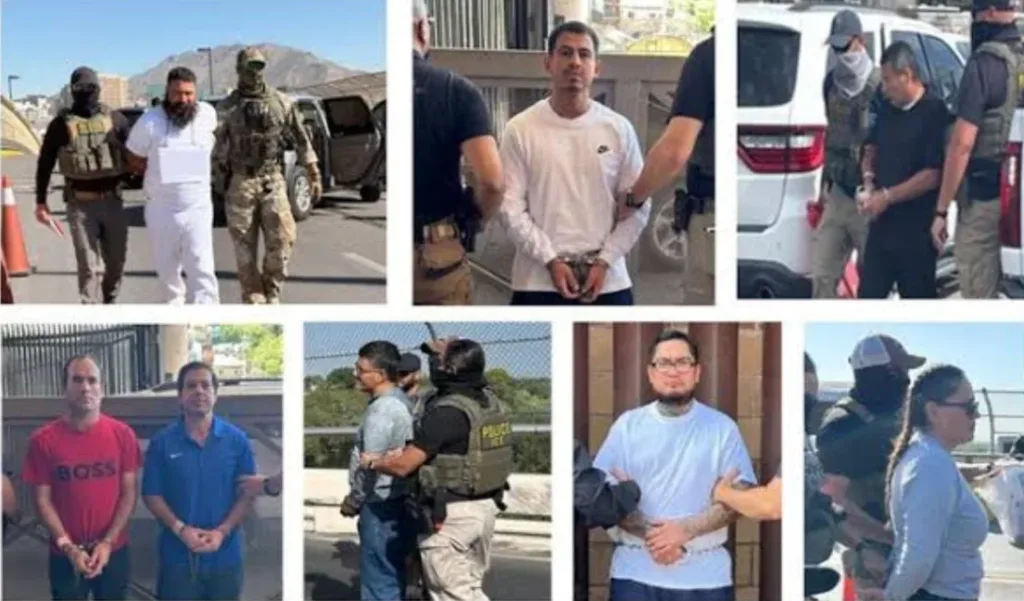 Estados Unidos entrega más de 20 criminales a México.
